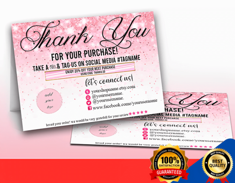 Professional Thank You Card Design in Kenya