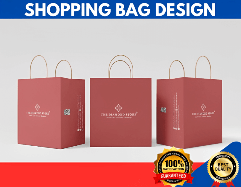 Shopping bags design opt