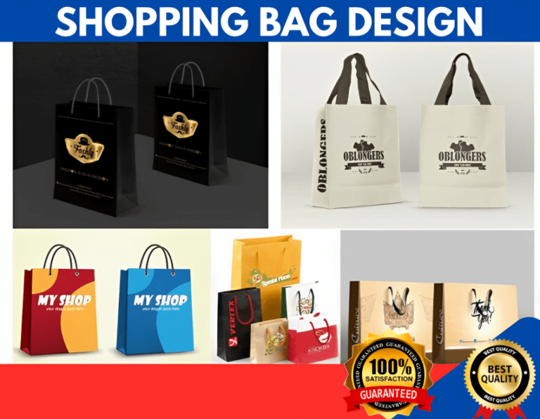 Shopping bags design opt
