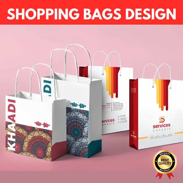 Shopping bags design opt