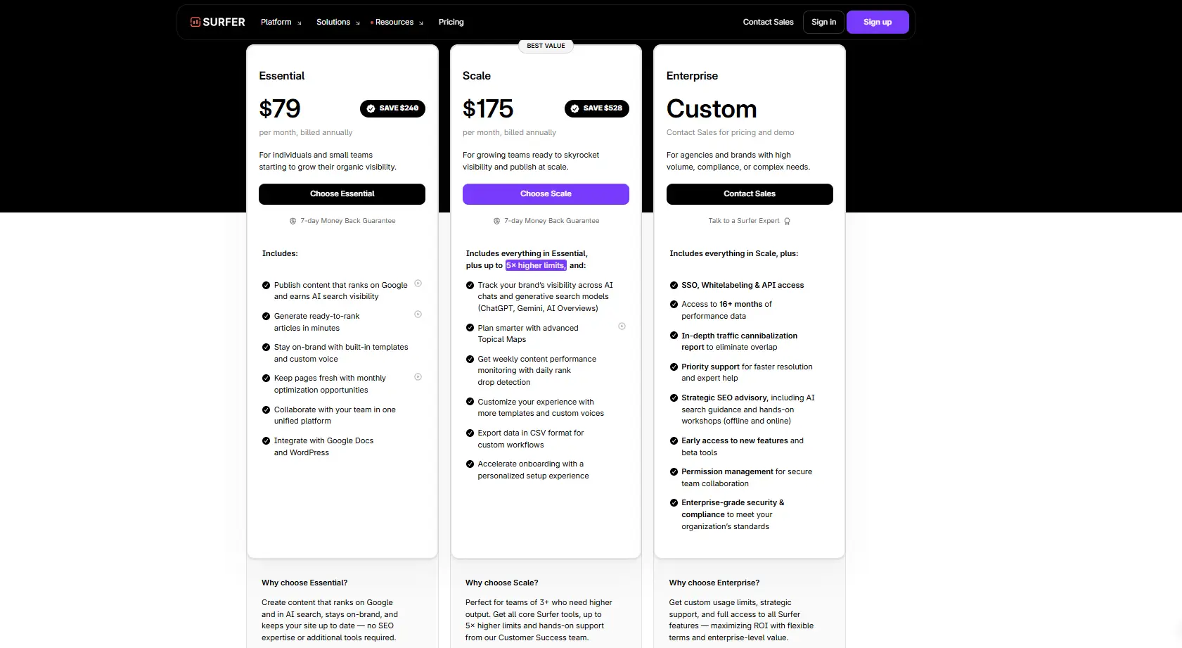 Surfer Seo review