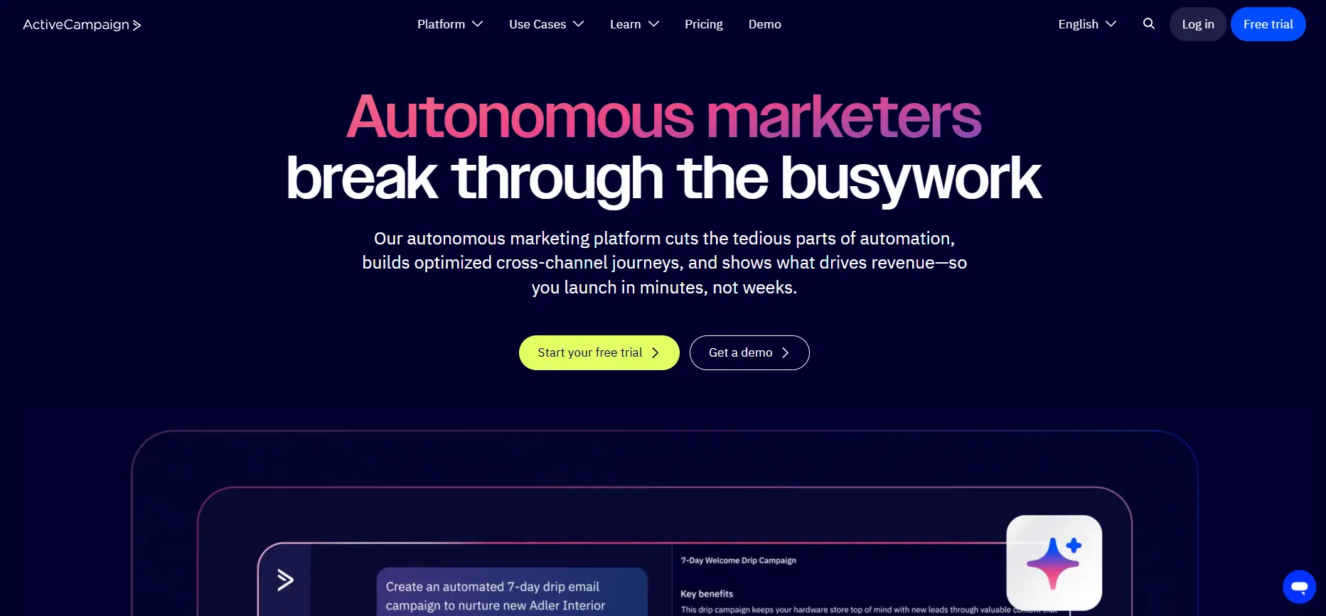 Active campaign email marketing software 